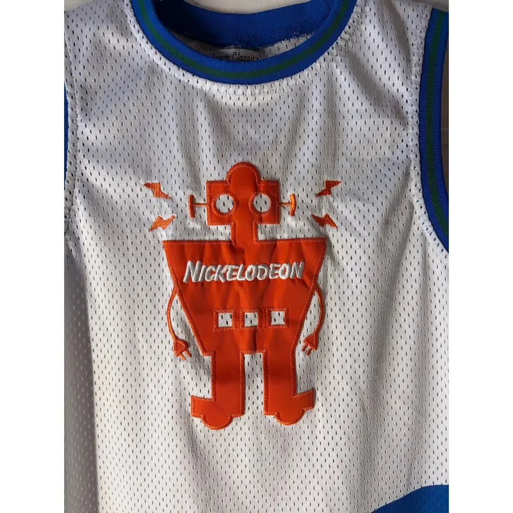 Headgear Classics 1990 Nickelodeon Basketball Jersey Kids Size Large